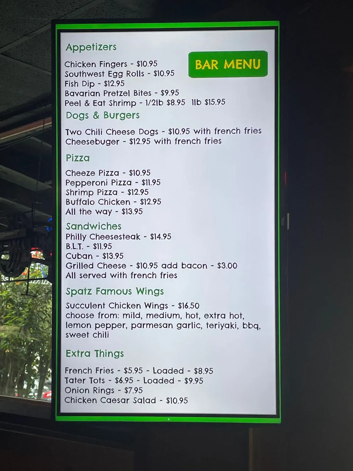 Menu 4