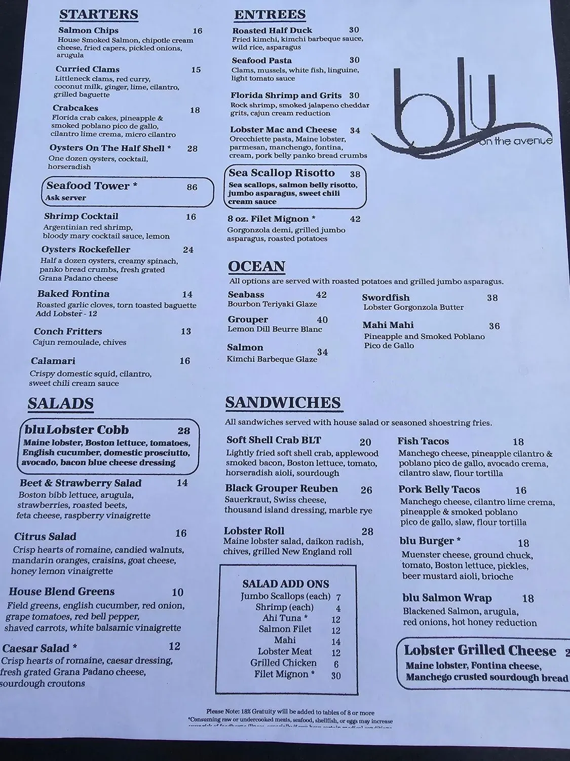 Menu 6