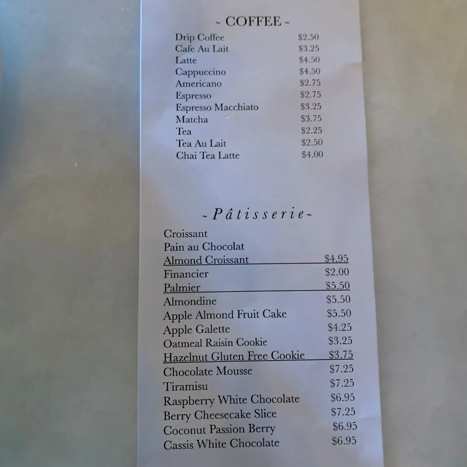 Menu 3