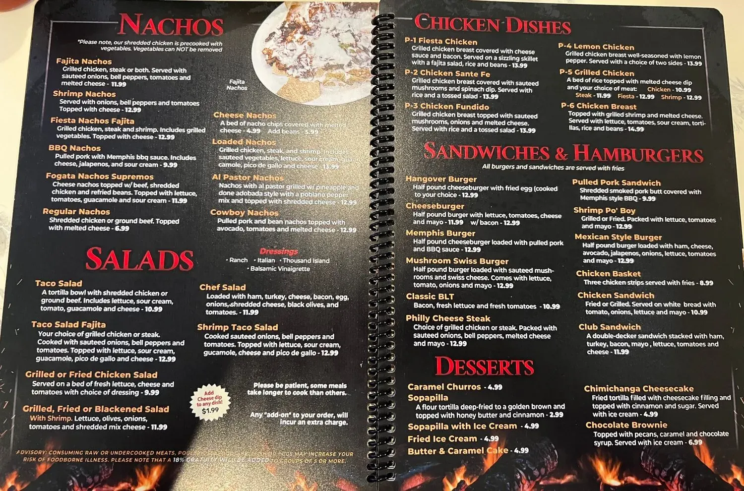 Menu 6