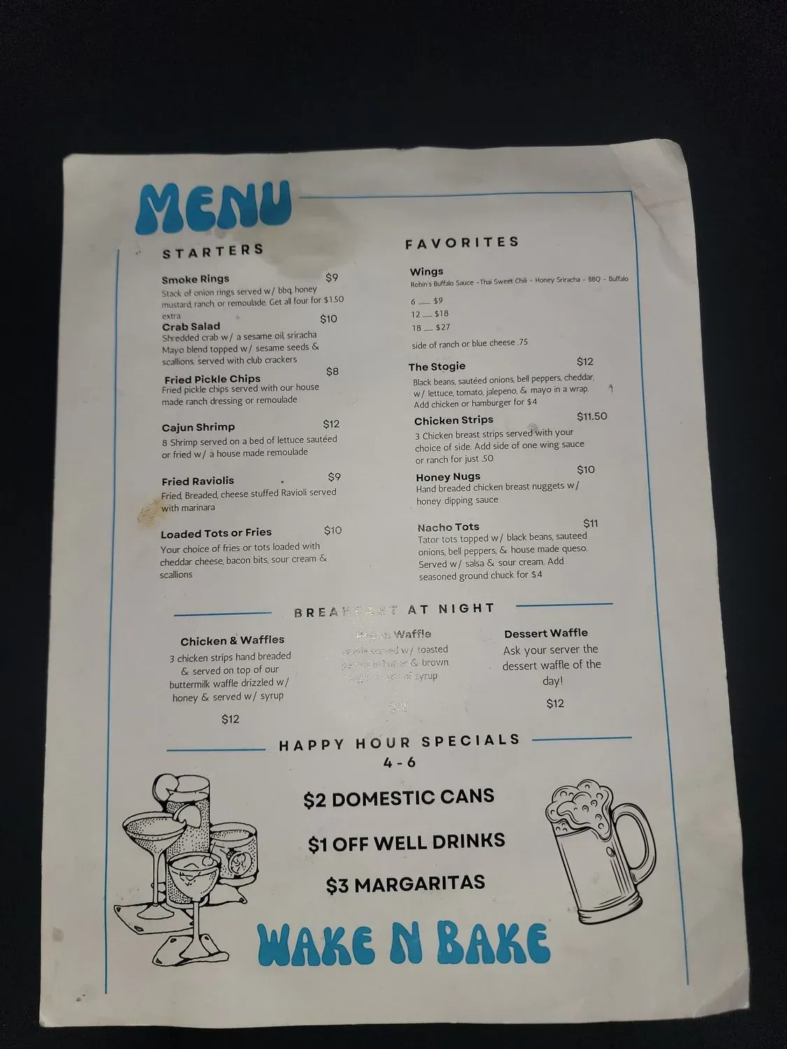 Menu 4