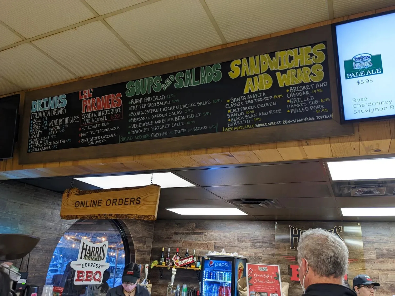 Harris Ranch Resort Menu - Updated October 2025