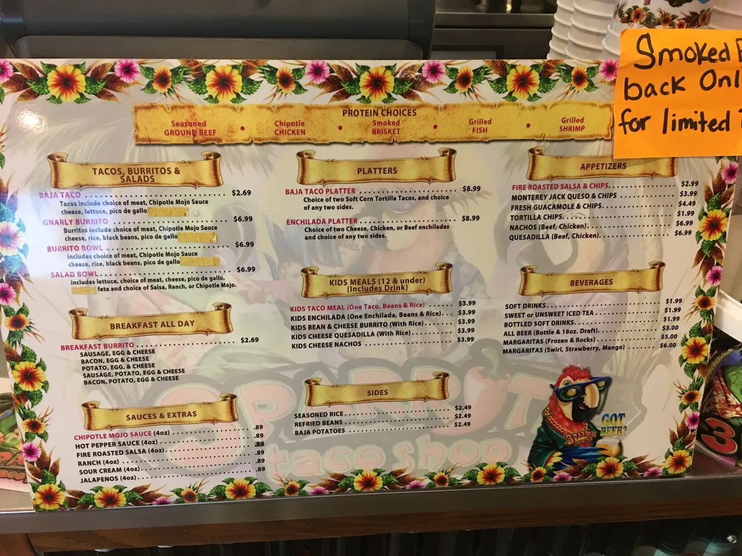 Menu 3