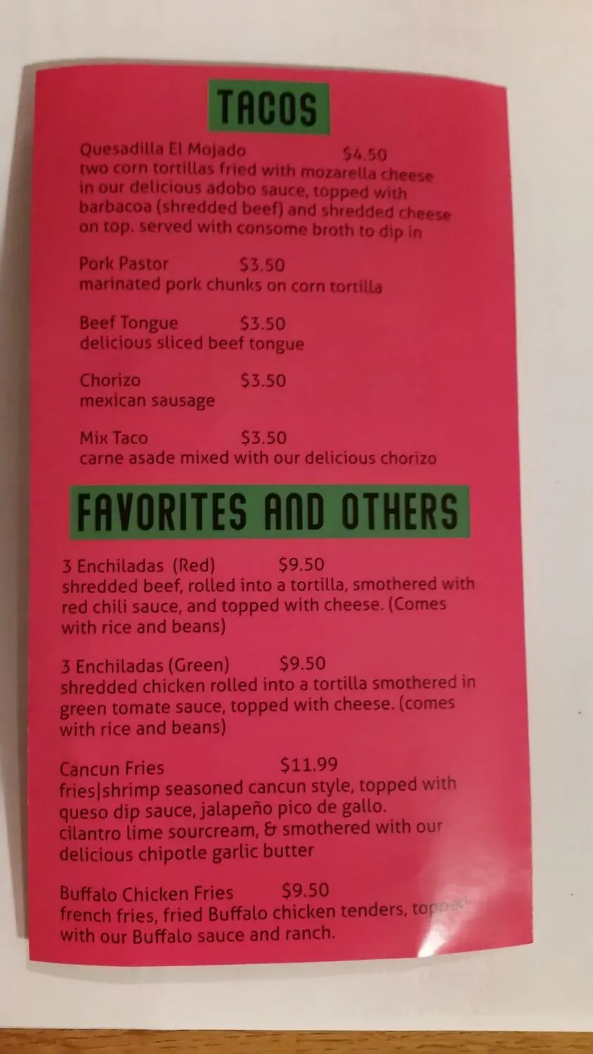 Menu 3