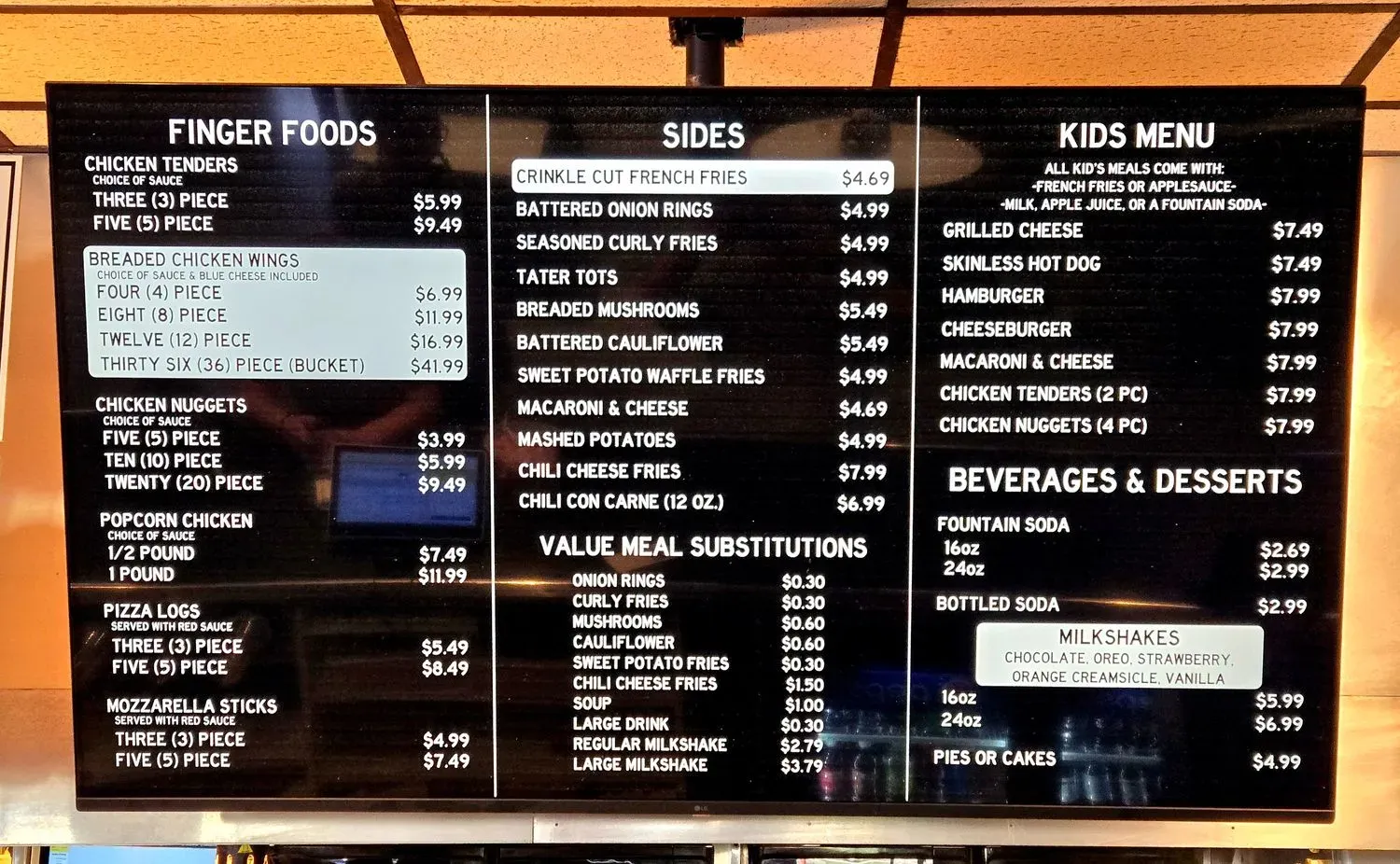 Menu 3