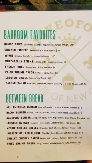 Menu 4