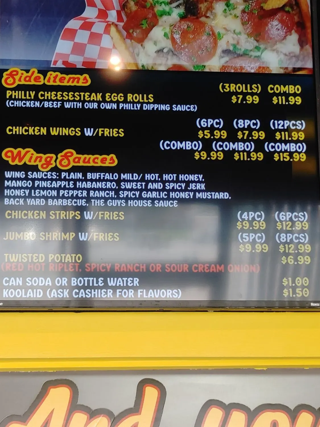 Menu 3