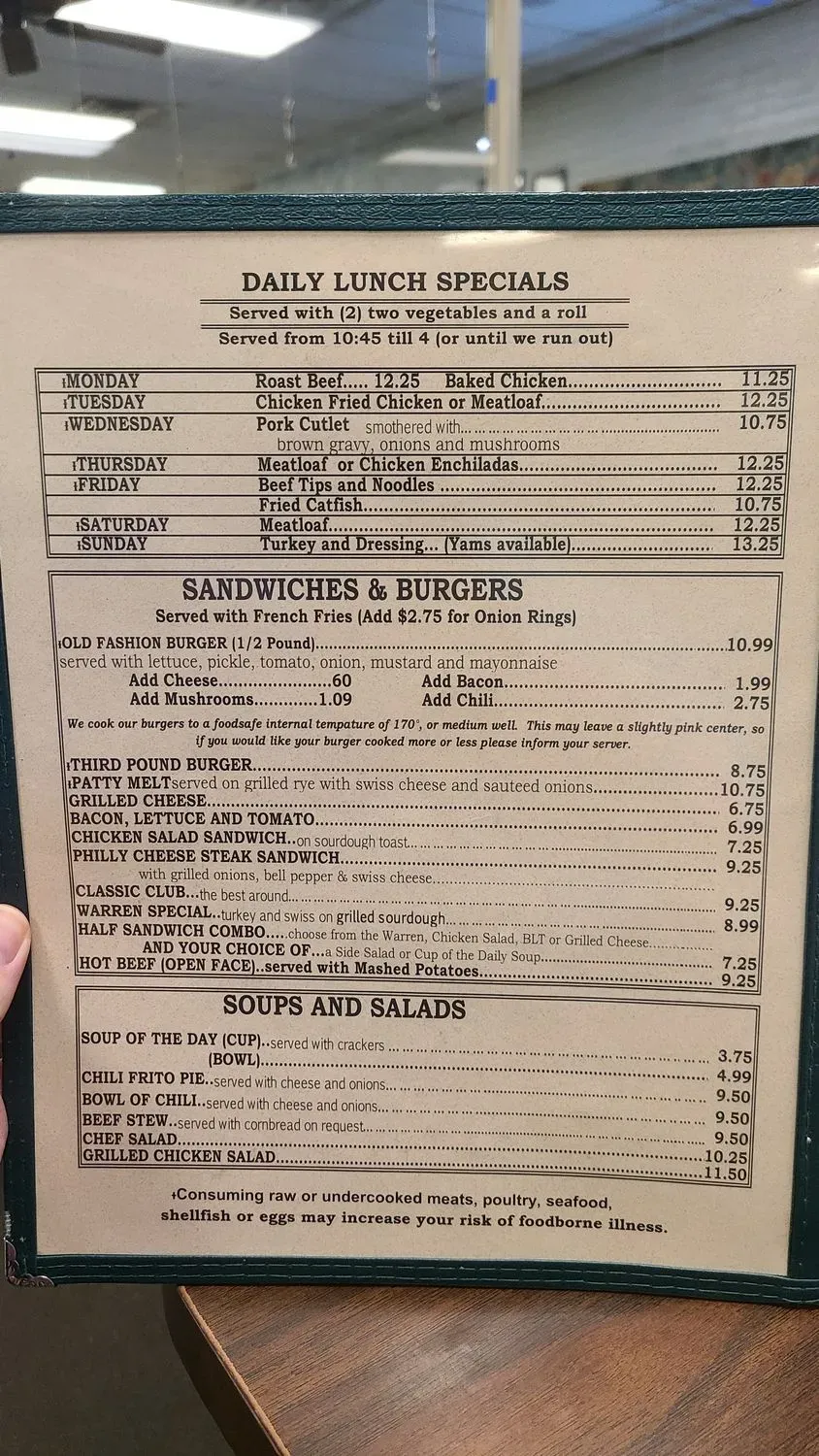 Menu 4