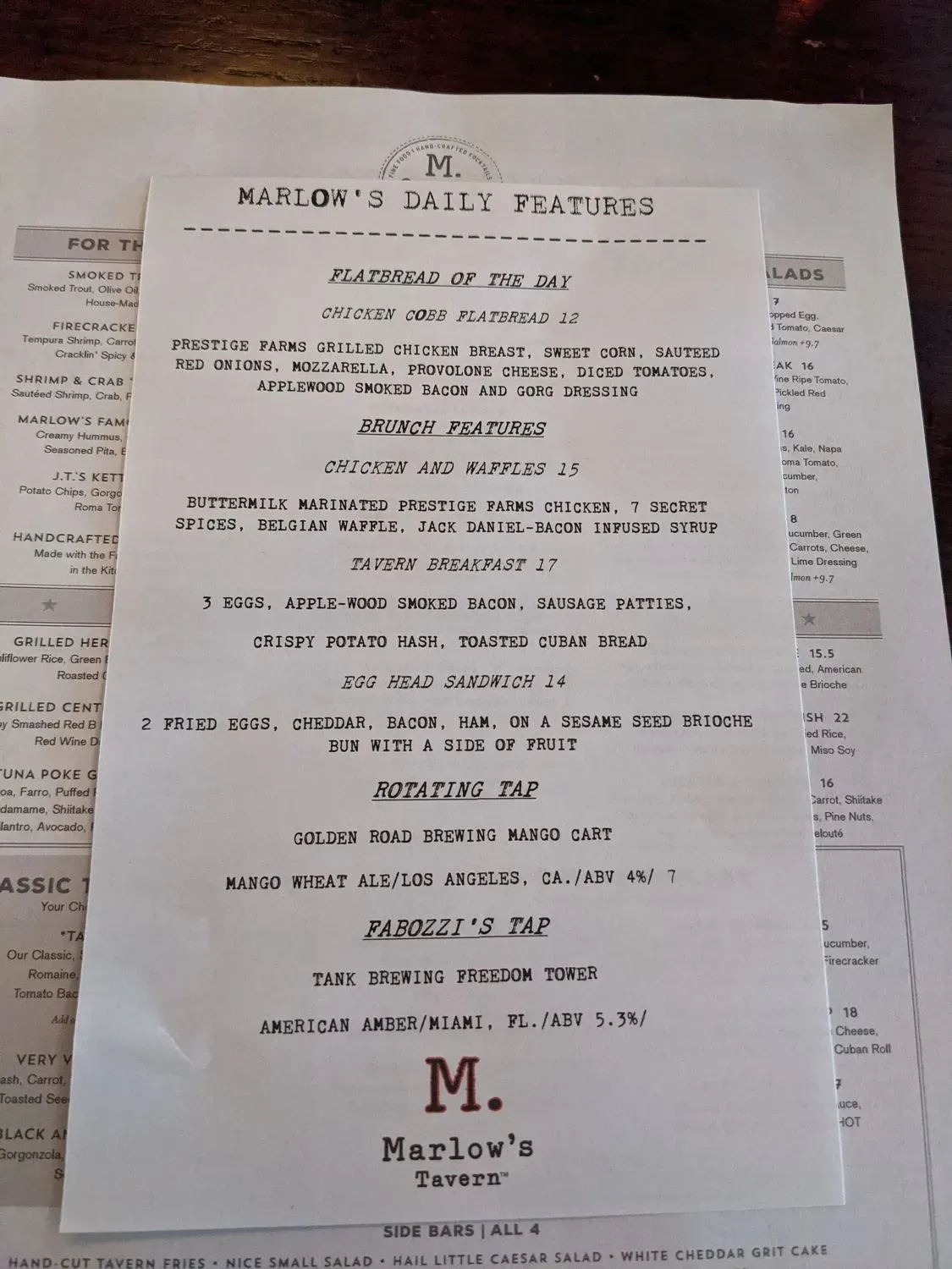 Menu 6