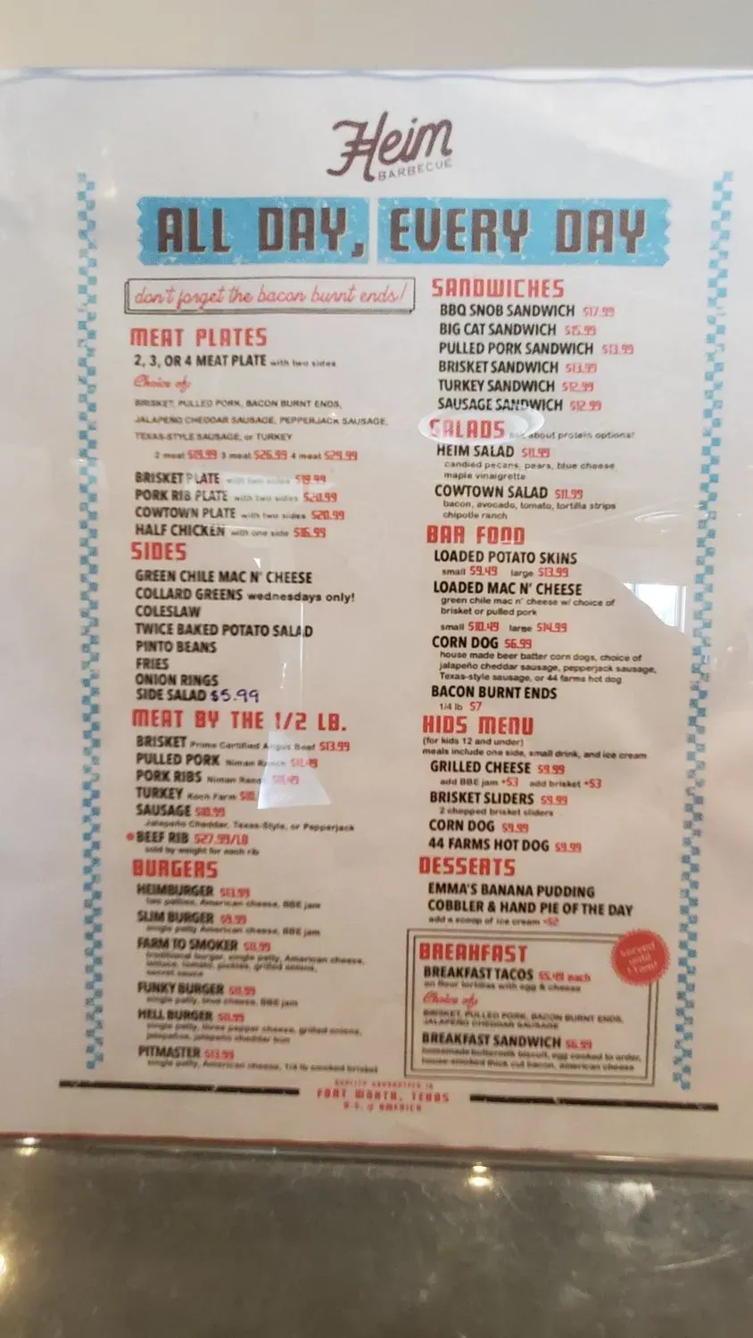 Menu 6