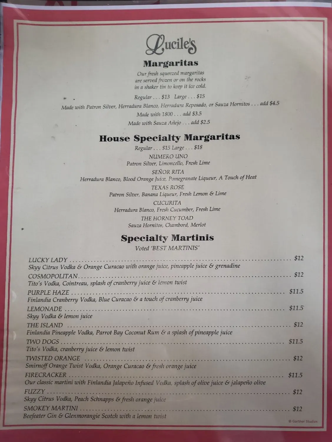 Menu 6