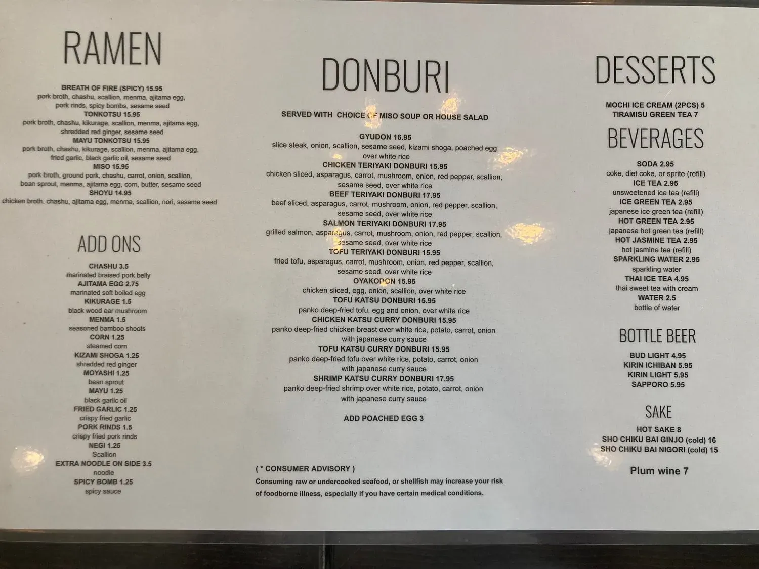 Menu 6