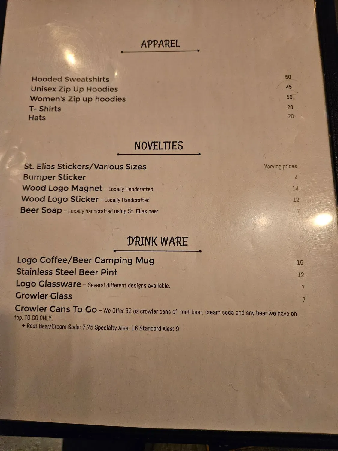 Menu 6