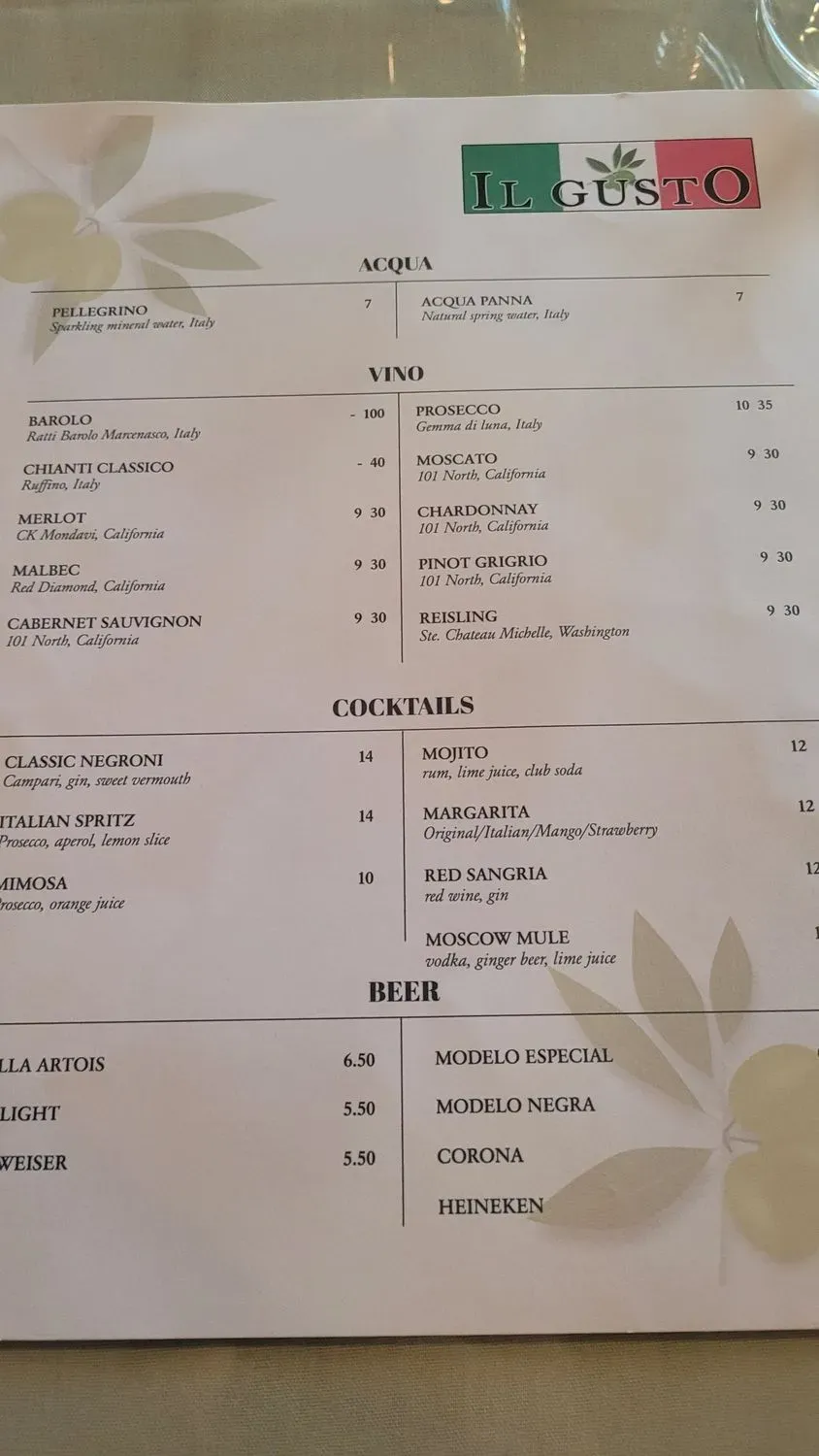 Menu 6