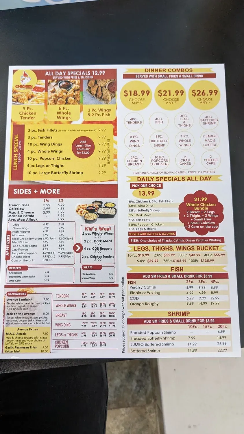 Menu 3