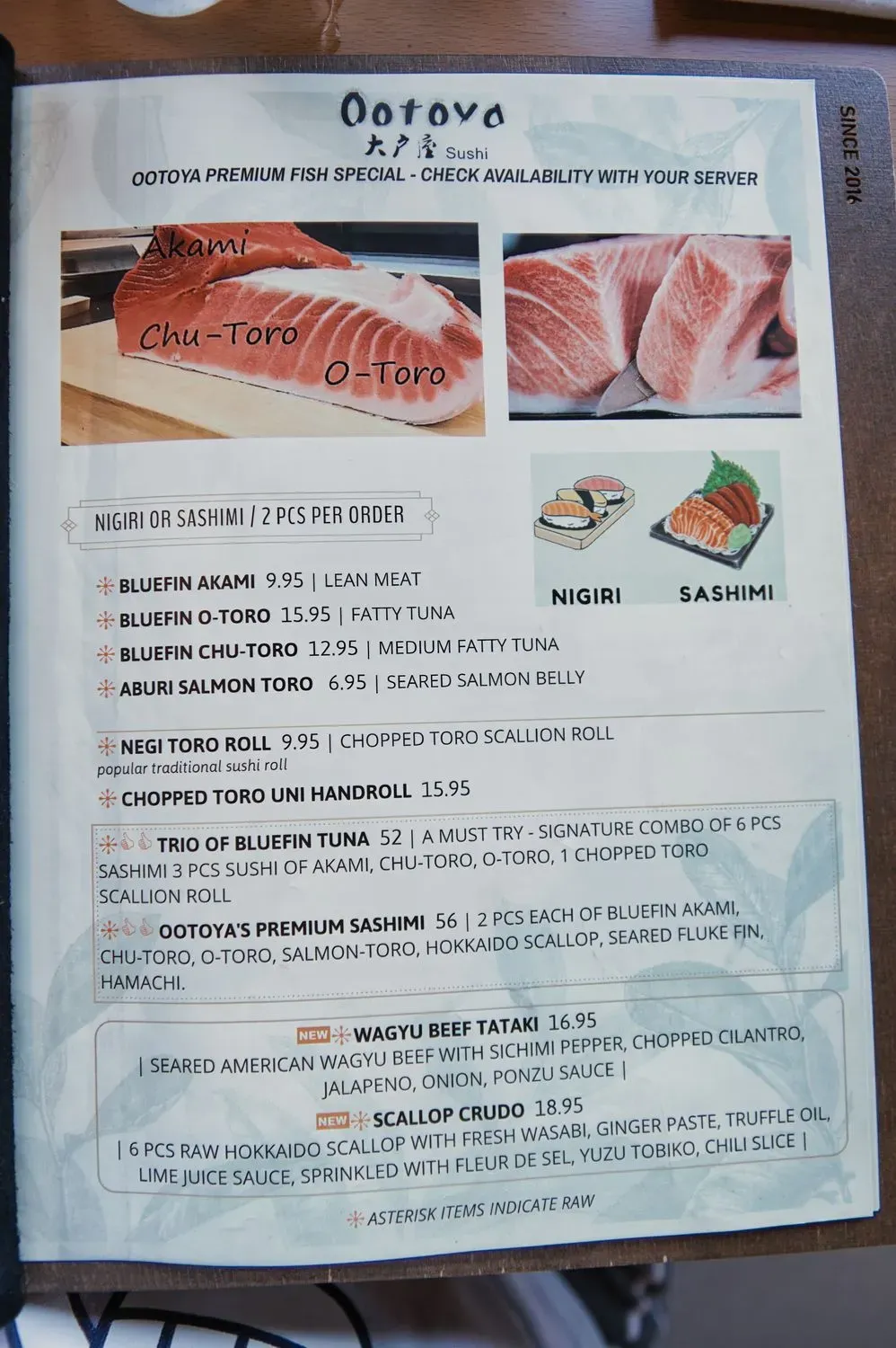 Menu 6