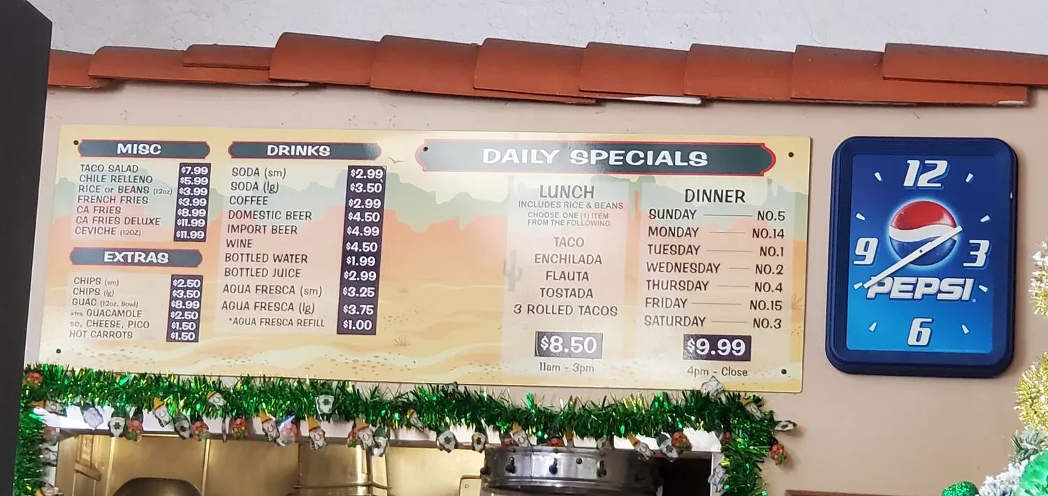 Menu 4