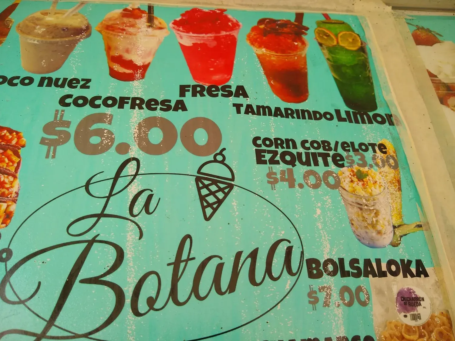 La Botana | Ice Parlor & Crepes Wendell Menu - Updated September 2025