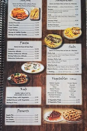 Max's Family Restaurant Menu | Thomasville, NC | Checkle