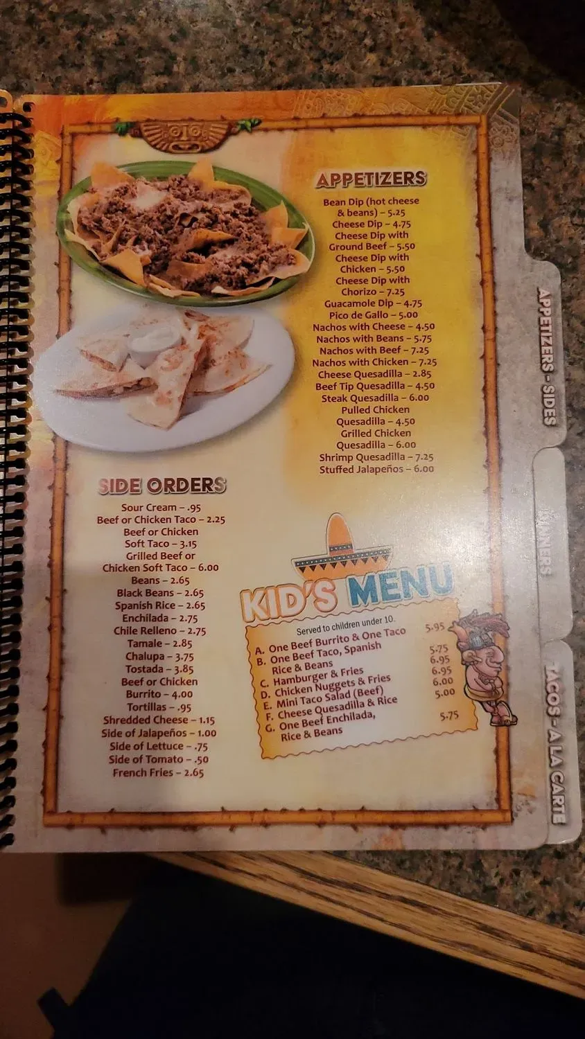 Menu 6