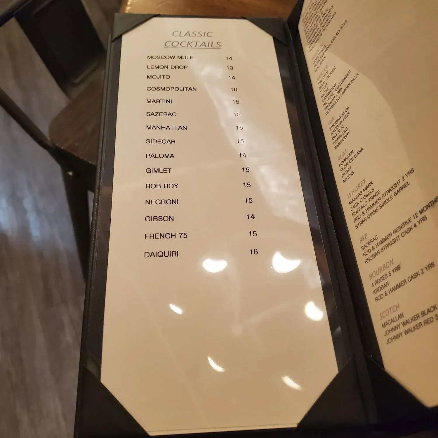 Menu 6