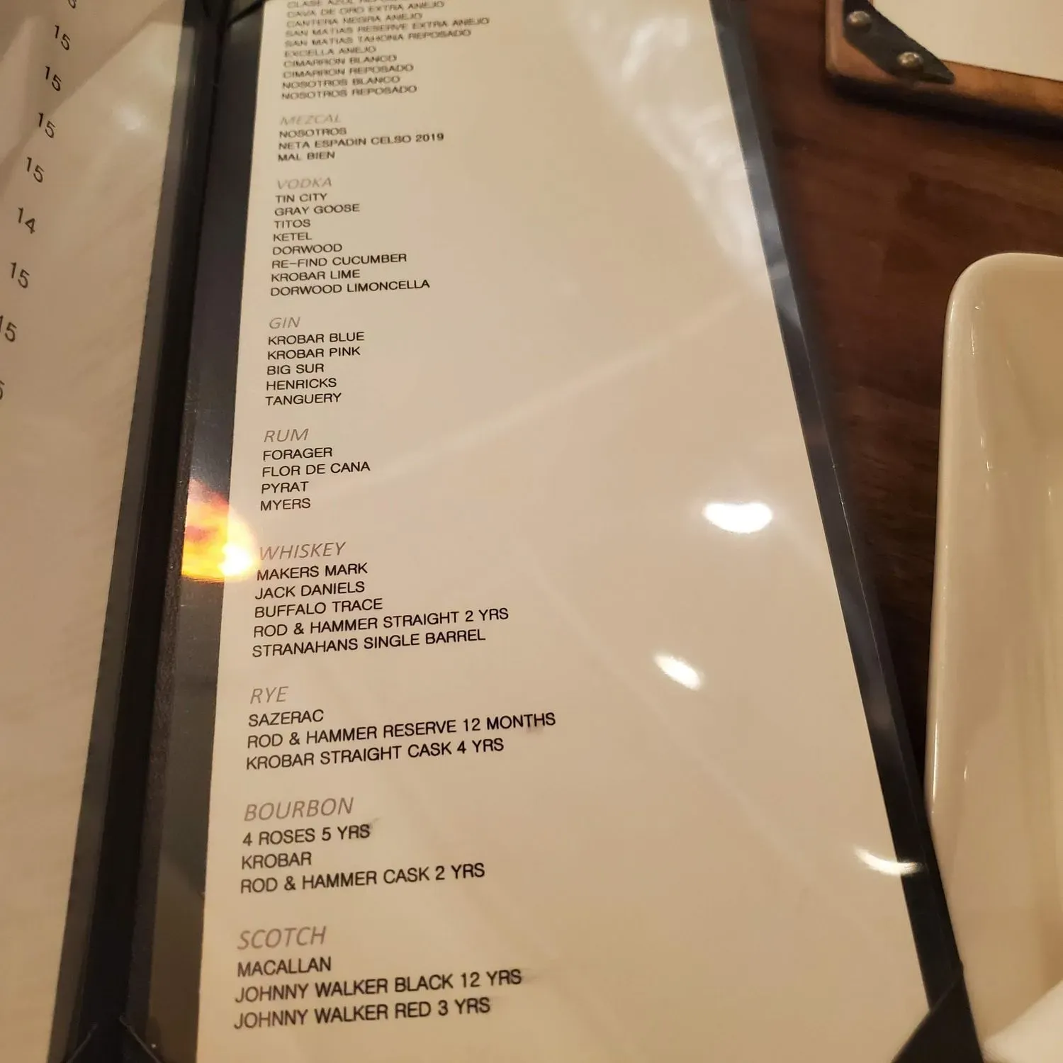 Menu 4