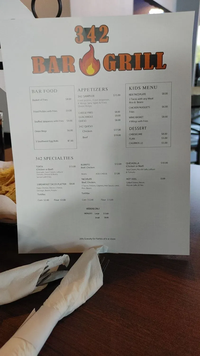 Menu 6