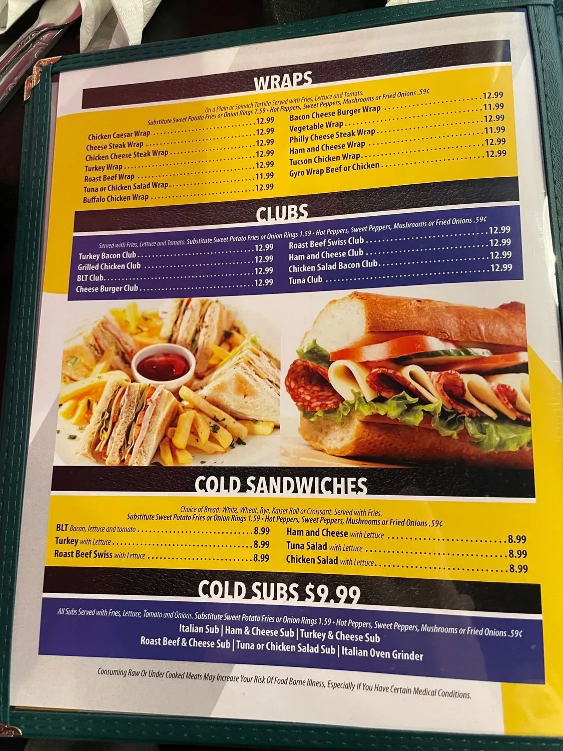 Menu 6