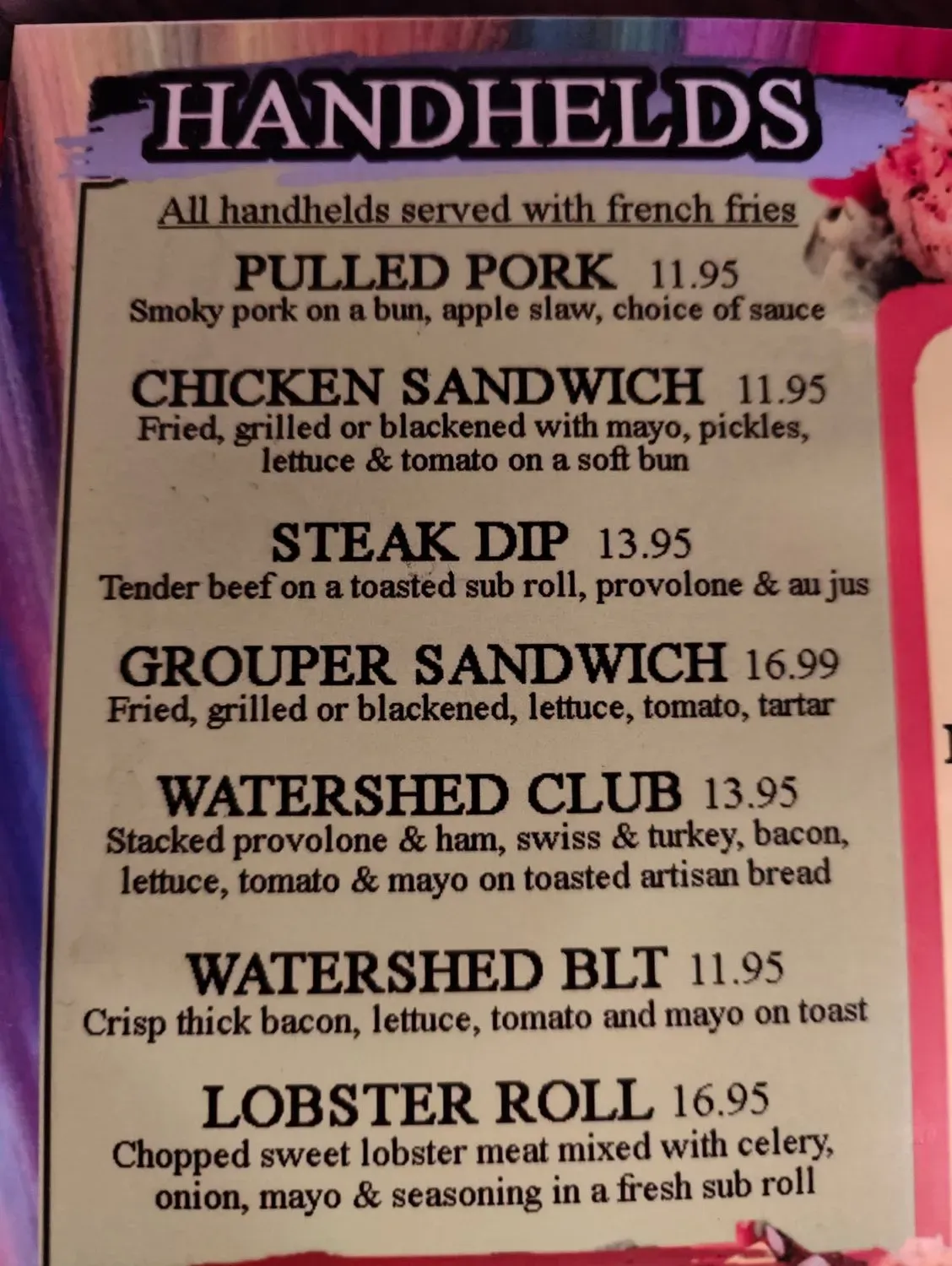 Menu 6