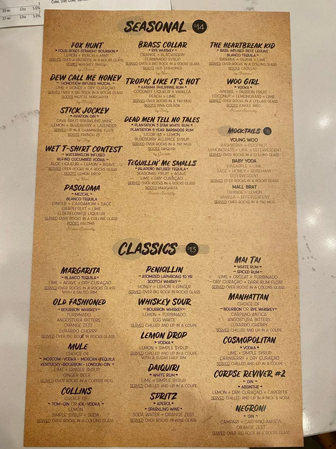 Menu 6