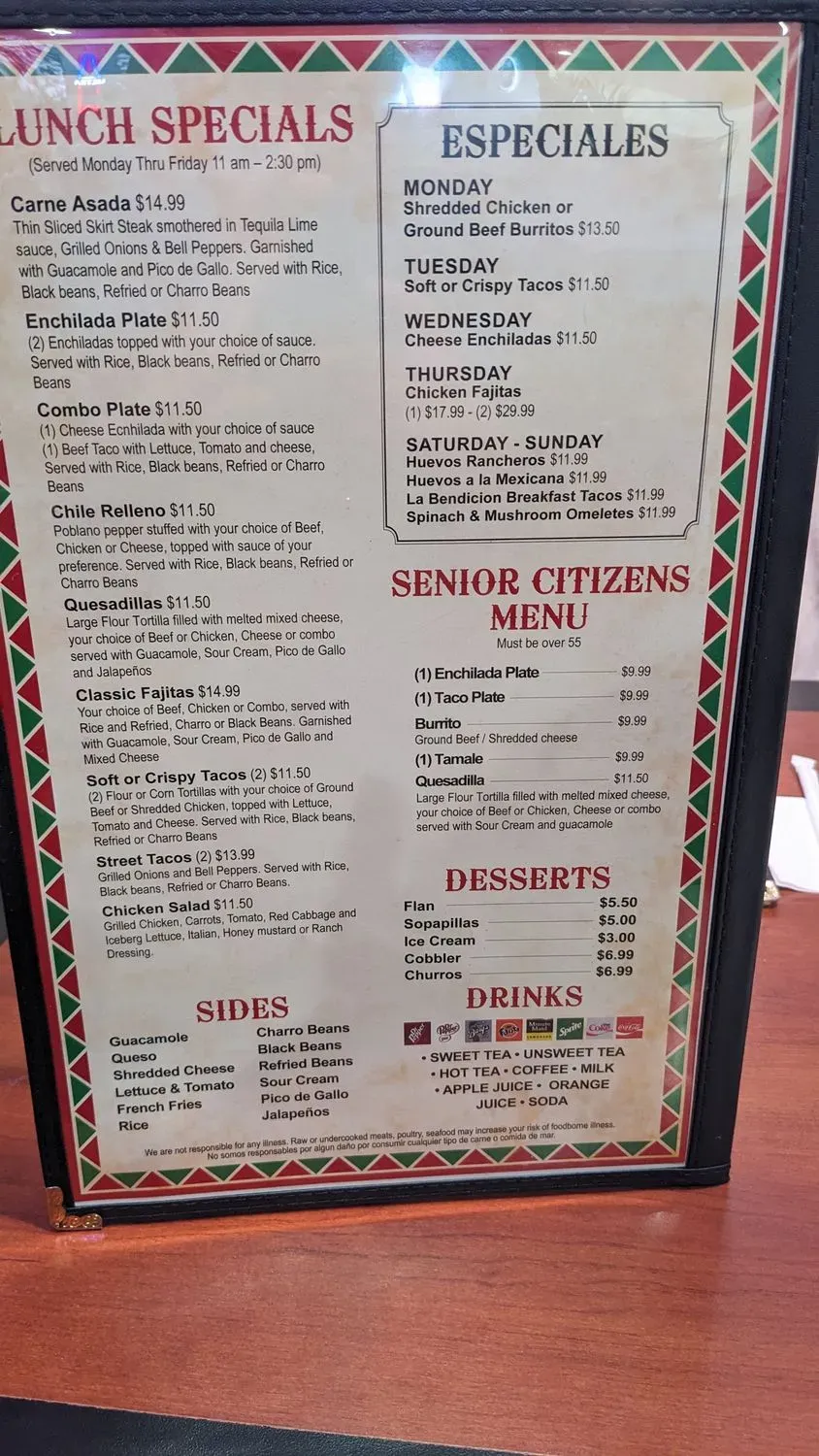 Menu 3