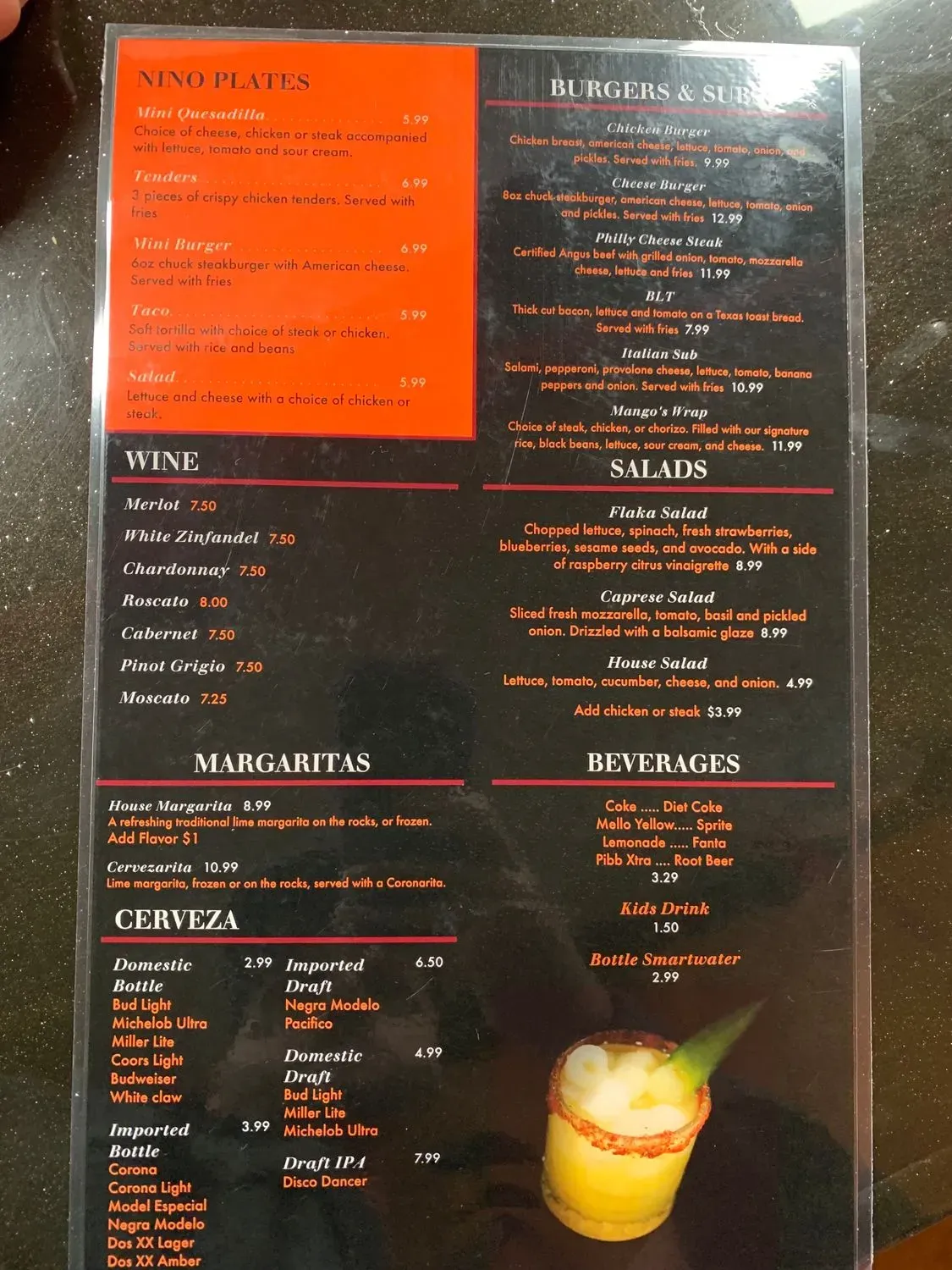 Menu 4