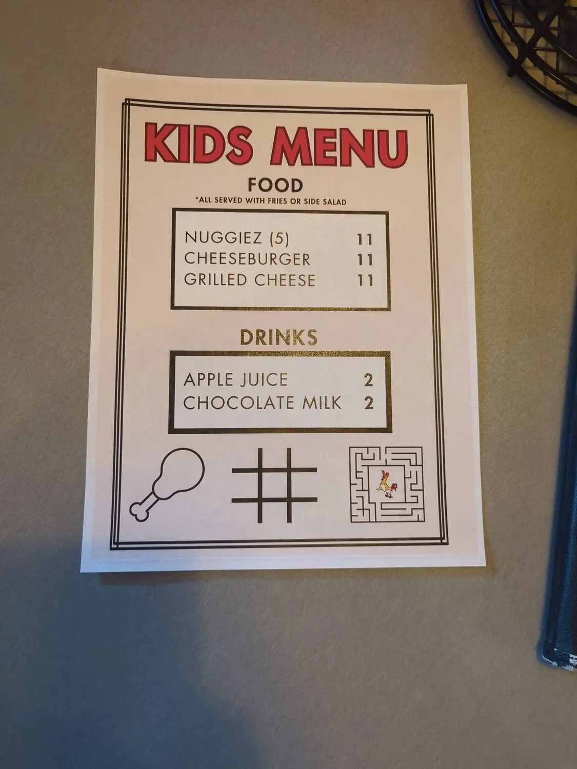 Menu 4