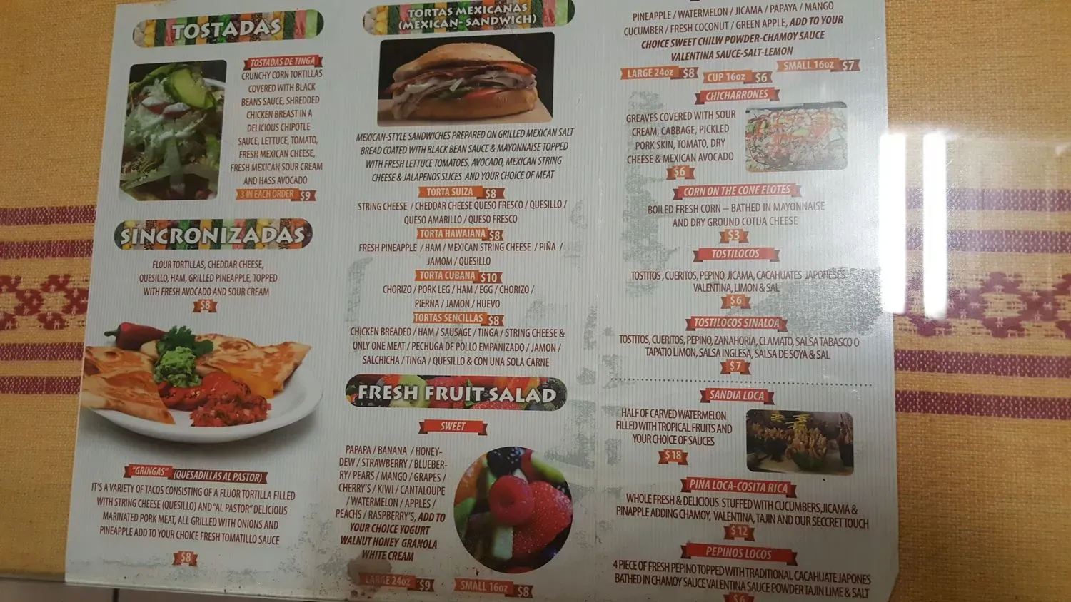 Menu 6