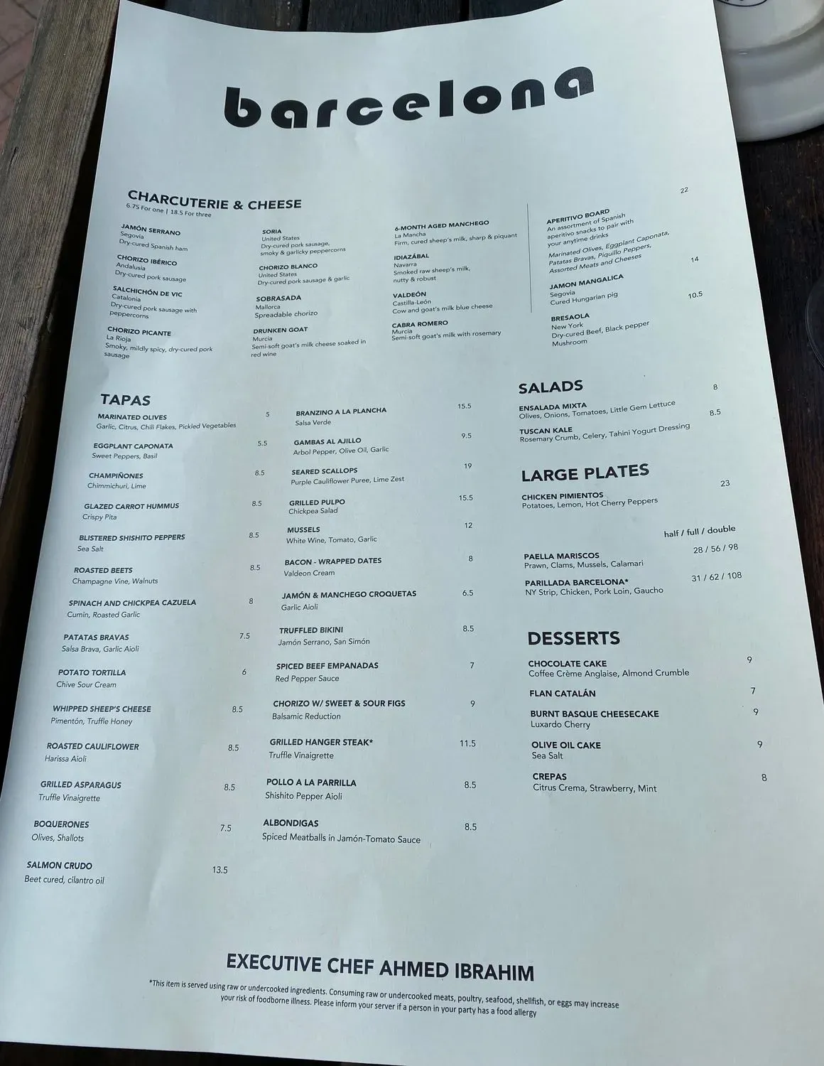 Menu 6