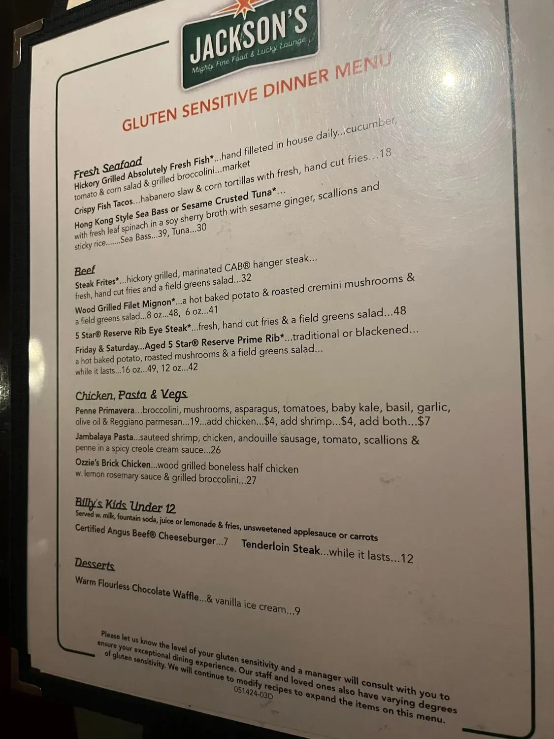 Menu 6