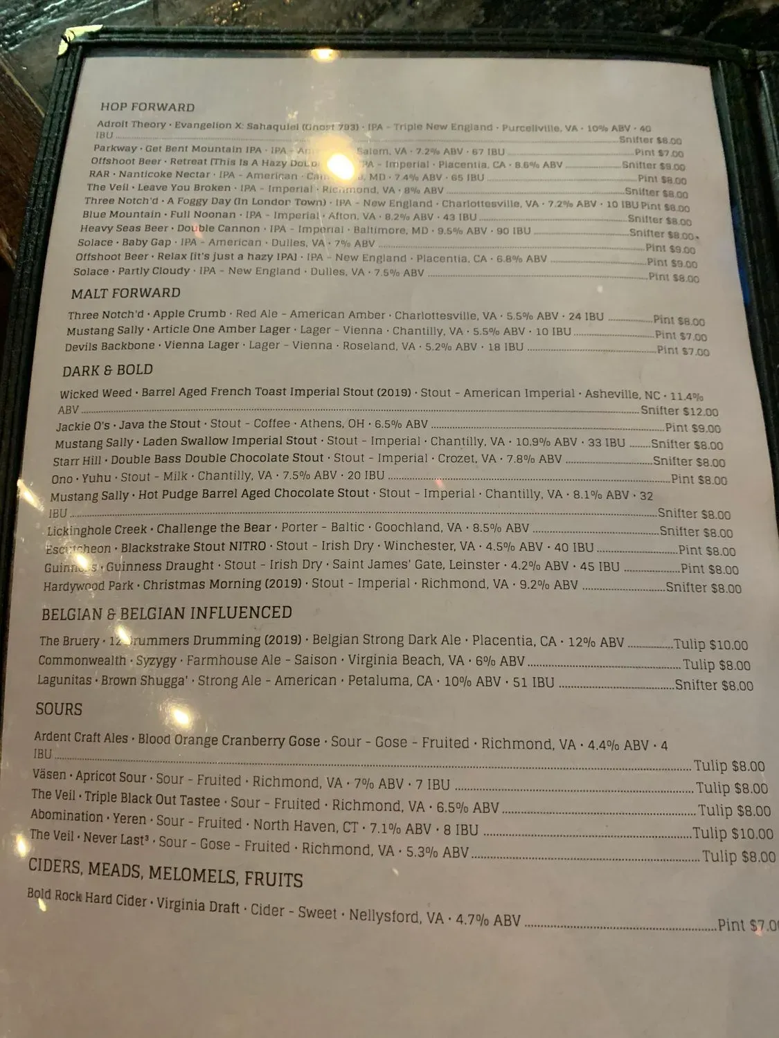 Menu 4