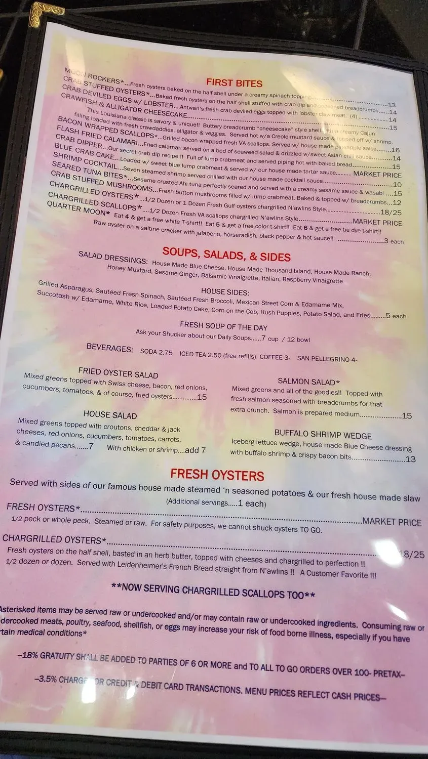 Menu 6