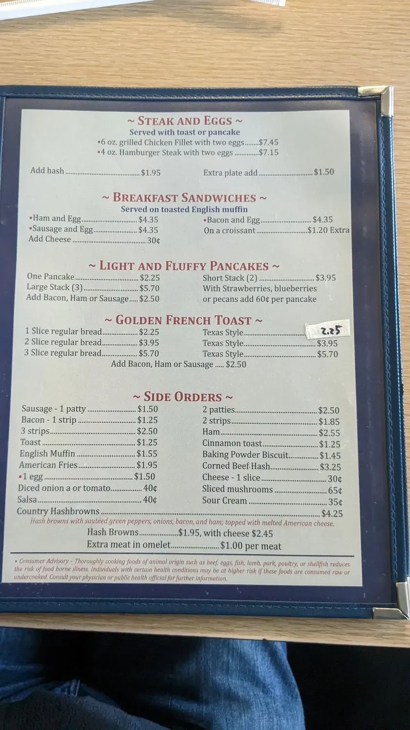 7 Stars Family Restaurant Menu - Updated October 2025