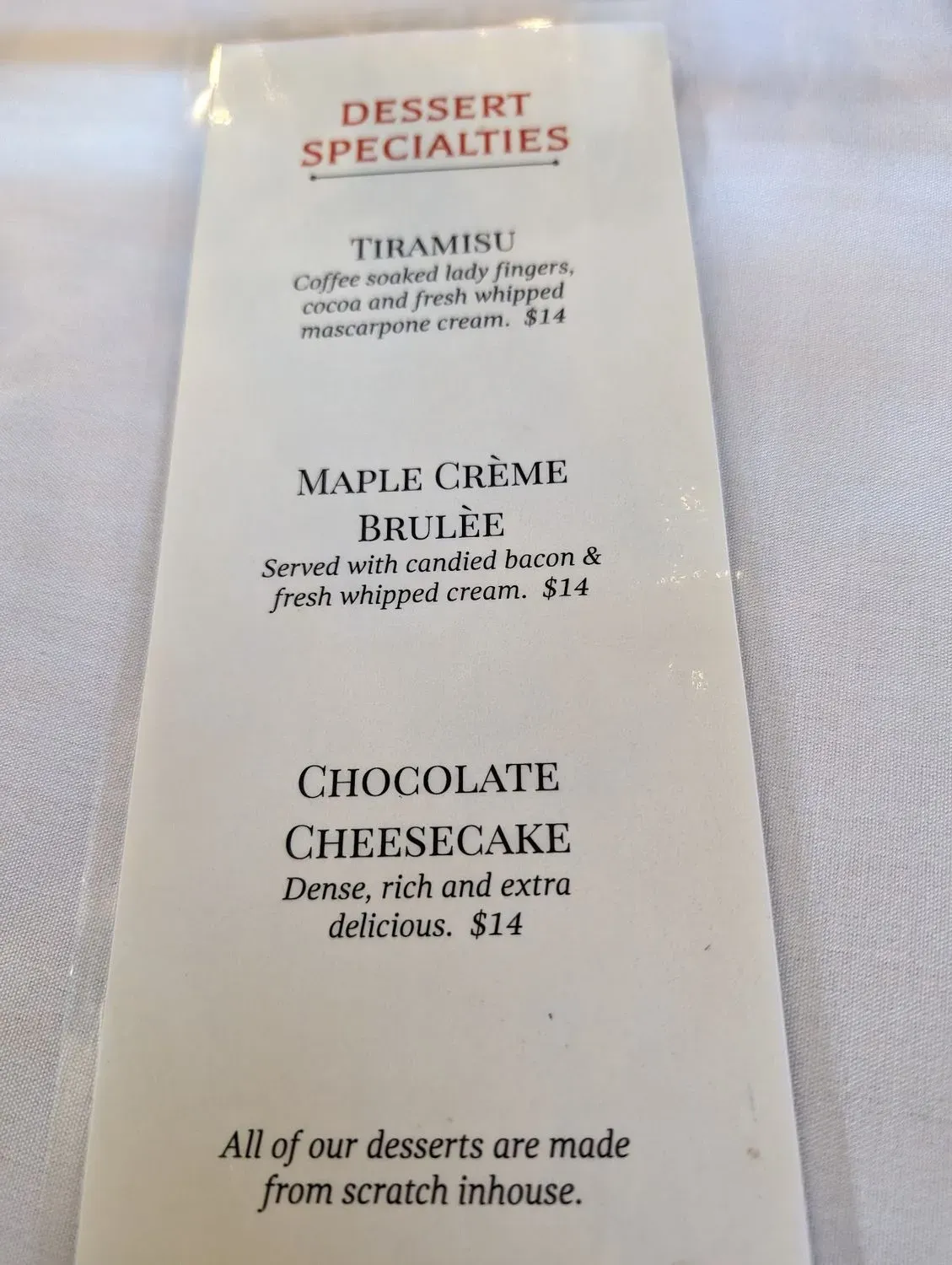 Menu 6