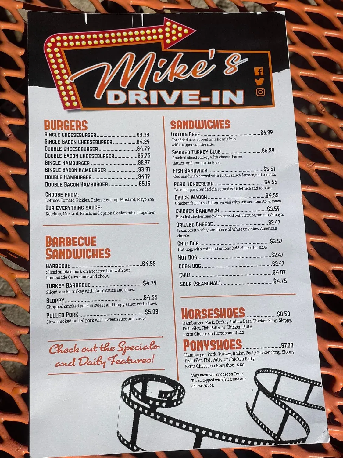 Menu 6