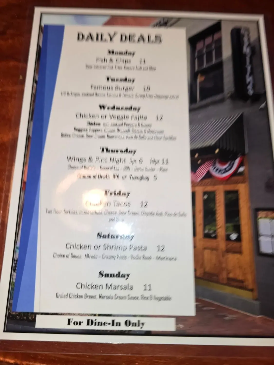 Menu 6