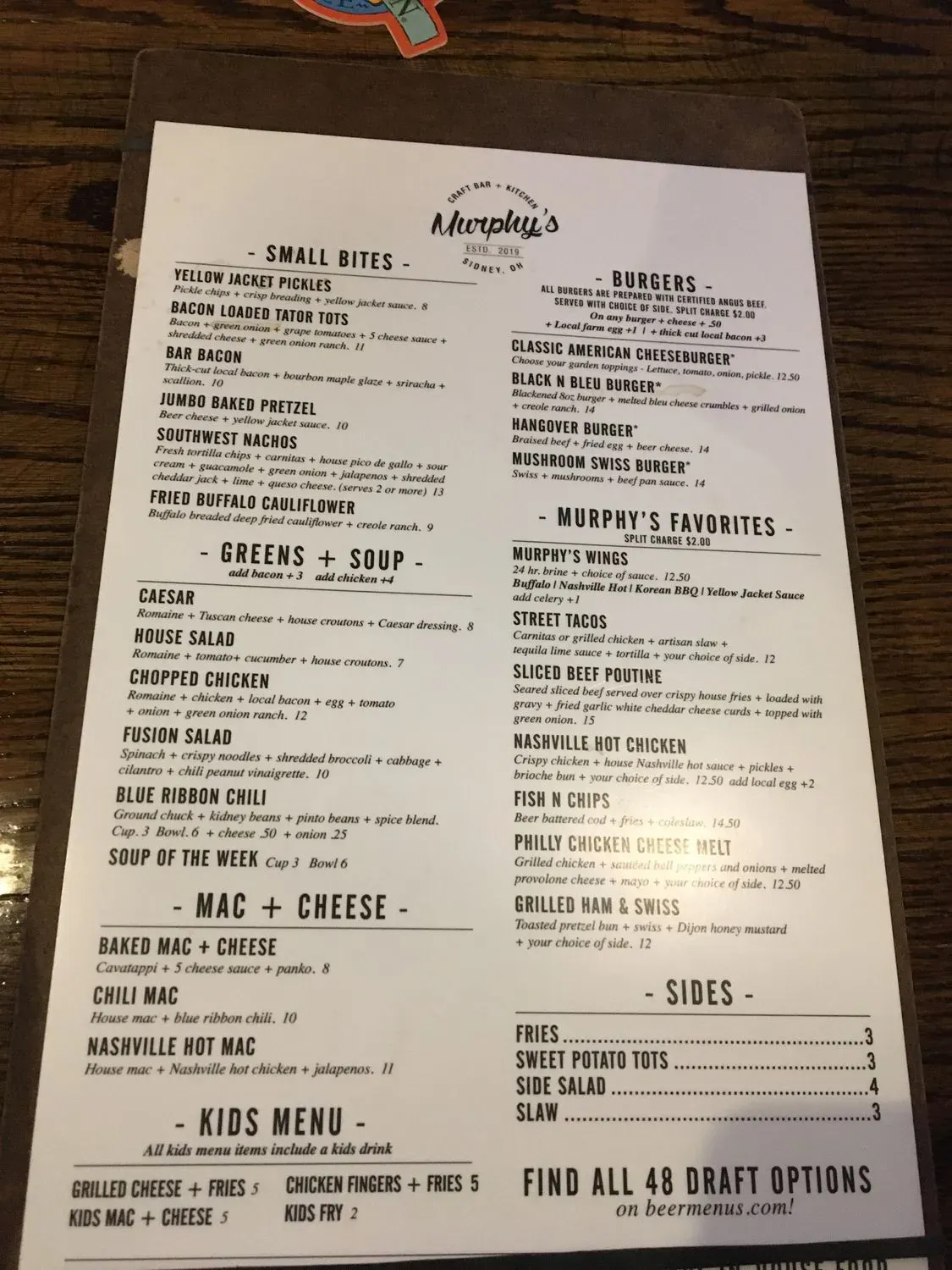 Menu 4