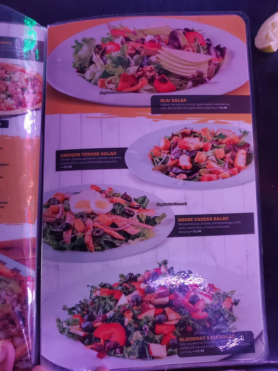 Menu 4