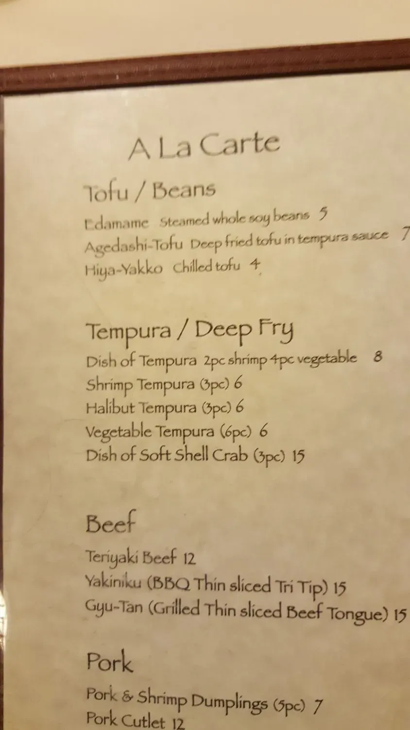 Menu 6