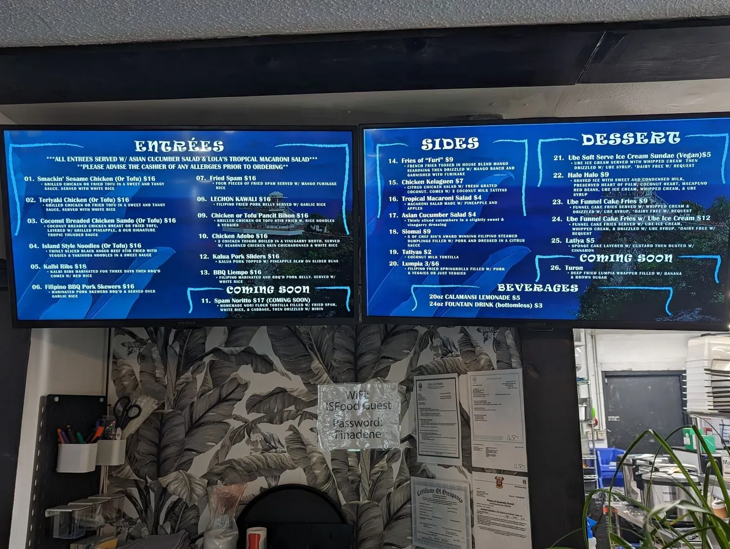 Menu 6