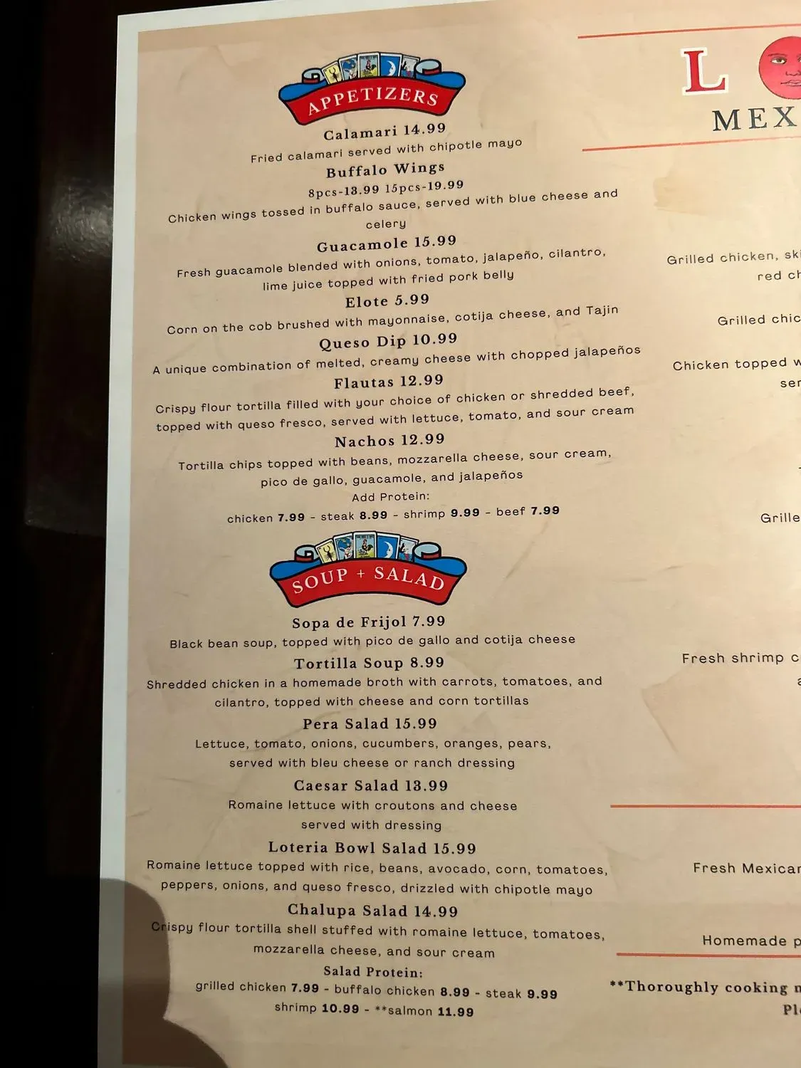Menu 6