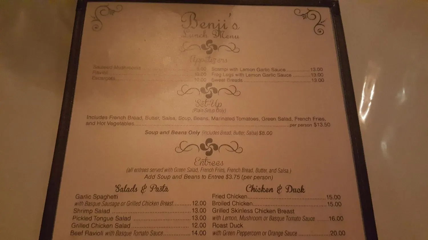 Menu 6