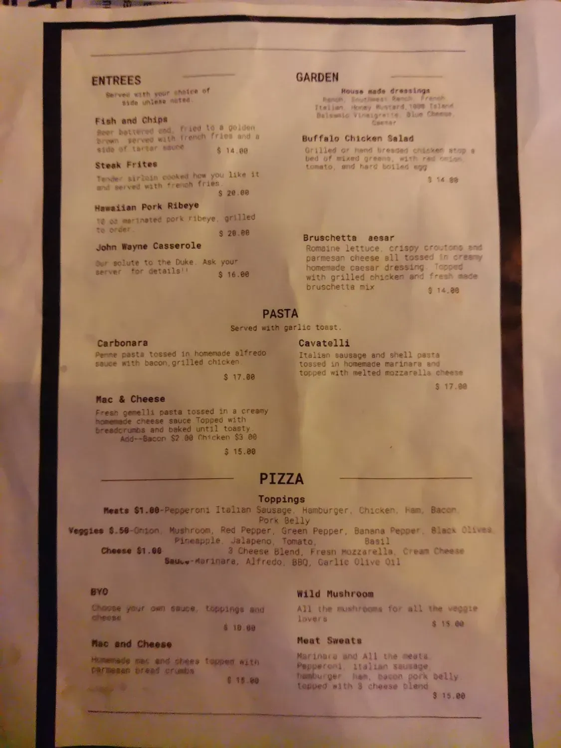 Menu 6