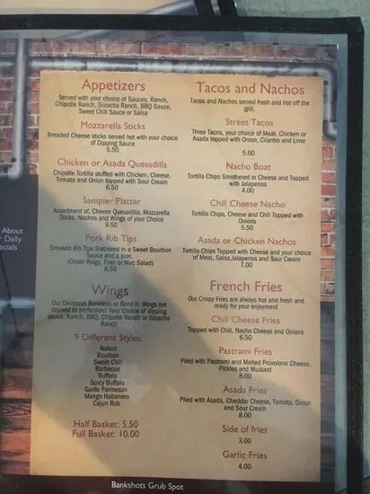 Menu 6